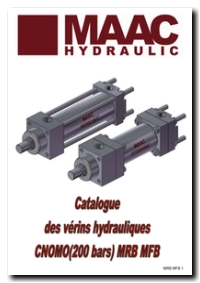 télécharger le Catalogue Maac hydraulic des verins hydrauliques MRB-MFB